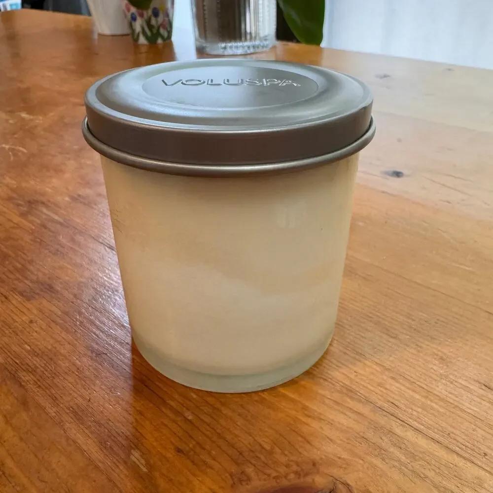 VINTAGE Voluspa French Cade & Lavender Candle Single Wick Home Decorative NEW